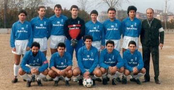 Javier Puig era el guardameta de este equipo de 1987.