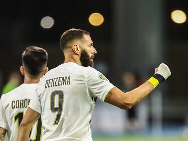 Karim Benzema, con el Al Ittihad.