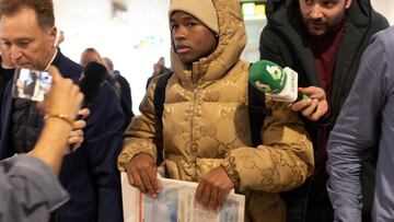 ¡Endrick ya está en Madrid!