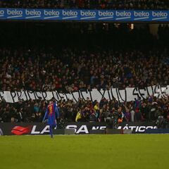 El Espanyol, molesto por los cánticos de la grada culé