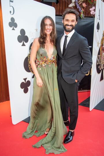 Irene Esser e Iván Sánchez durante la Gala de premios Starlite.