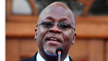 Presidente de Tanzania John Magufuli 