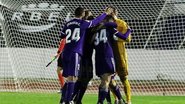 11/01/20 PARTIDO UNICO COPA DEL REY
SEGUNDA RONDA ELIMINATORIA
MARBELLA -VALLADOLID
FIN DE PARTIDO ALEGRIA CLASIFICACION