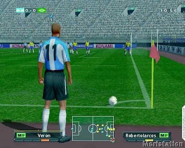 Primer vídeo de Pro Evolution Soccer 2