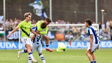 08/06/25 PARTIDO VUELTA PRIMERA ELIMINATORIA FASE ASCENSO A PRIMERA FEDERACION RFEF
REAL SOCIEDAD B FILIAL - MERIDA
ALEGRIA