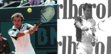 Wilander como el checo Novacek dieron positivo por cocaína en el mismo torneo, en Roland Garros de 1995.