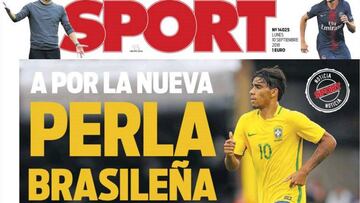 Sport: el Barça sigue a Lucas Paquetá, del Flamengo