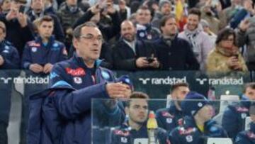 Sarri: "La eliminatoria está al cincuenta por ciento"