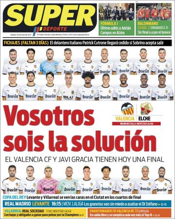 "Tridente 2021"... las portadas deportivas de hoy