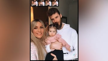 Lleva más de 1M de visitas: el vídeo de Edurne y de Gea el día de Reyes que arrasa en TikTok