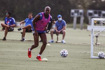 Millonarios entrenó en el Omni Champions Gate de Orlando antes de disputar el partido amistoso ante Atlético Nacional por la Florida Cup.