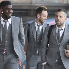 Umtiti, estrella en la llegada del Barcelona a Lyon