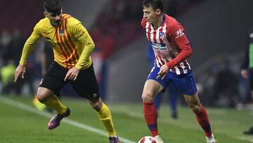 Santiago Arias frente al Sant Andreu por Copa del Rey