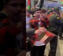 Jugadores de Palestino llegan a Colombia y esto ocurre: nadie se lo esperaba