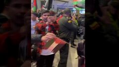 Jugadores de Palestino llegan a Colombia y esto ocurre: nadie se lo esperaba