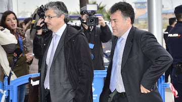 El que fue responsable de Deportes en Baleares, José Luis Ballester, campeón olímpico de vela en 2006, llega para afrontar la cuarta jornada del juicio del caso Nóos en la Escuela Balear de la Administración Pública (EBAP).