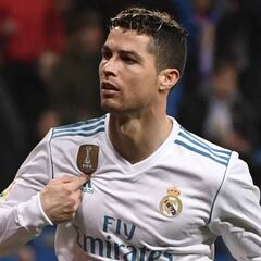 Cristiano Ronaldo lleva 17 goles marcados en 2018