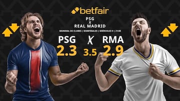 PSG vs. Real Madrid: horario, dónde ver, pronósticos y cuadro