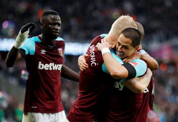 Así fue la vigésima víctima de Chicharito en la Premier League