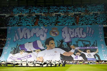 Los tifos más espectaculares del Real Madrid en el Santiago Bernabéu 