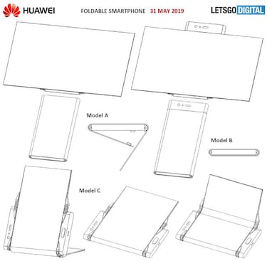 El Huawei Mate X Fold 2 podría plegarse dos veces sobre su pantalla