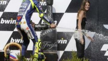 Rossi finalizó tercero en Brno