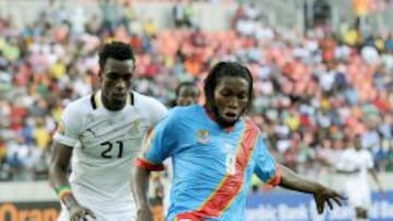 Se durmió Ghana y Congo logró un empate muy merecido