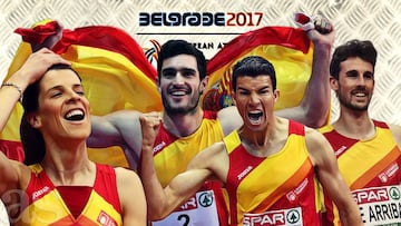 Mechaal, Ureña, De Arriba y Beitia reviven a España