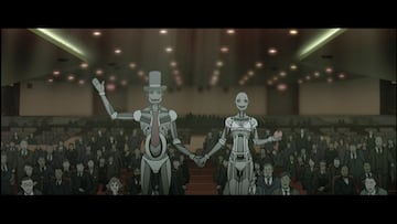 the animatrix el segundo renacimiento parte 1 origen guerra humanos maquinas matrix