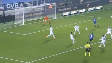 Golazo de Luis Muriel ante el Spezia