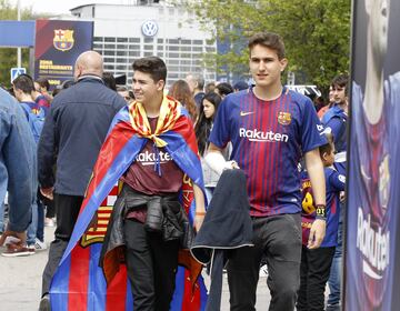 El ambiente previo de la final de Copa en las Fan Zones