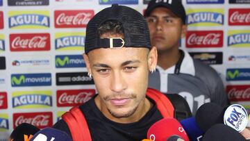 Neymar: "Colombia es fuerte, estoy contento por el resultado"