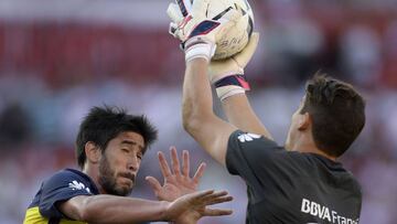 Werner en el River-Boca.