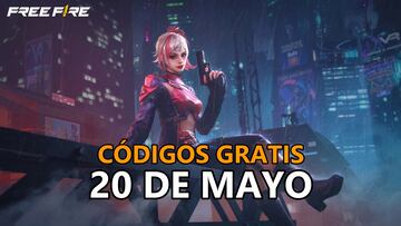 codigos gratis free fire 20 de mayo