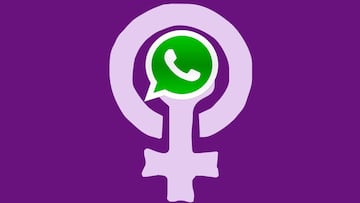 C車mo cambiar el color del icono de WhatsApp para celebrar el D赤a de la Mujer 2023
