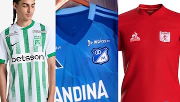 ¡Carísimas! ¿Cuáles son las camisetas más costosas de los equipos colombianos?