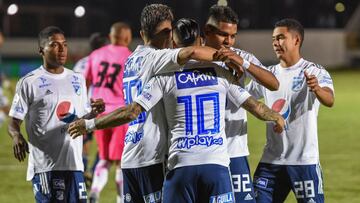 Millonarios venció a Boyacá Chicó en el estadio La Independencia de Tunja con una anotación de Arango desde los once pasos. El equipo azul llegó a 16 puntos