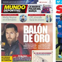 Messi, favorito para el Balón de Oro