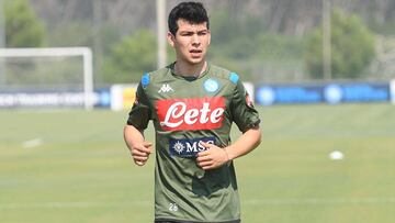 Hirving Lozano dejaría al Napoli en el mercado de verano