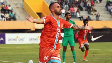 Pedro Manzi, traspaso r¨¦cord en la historia de la I-League india