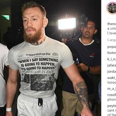 McGregor, tras salir acusado de comisaría: "Paciencia..."