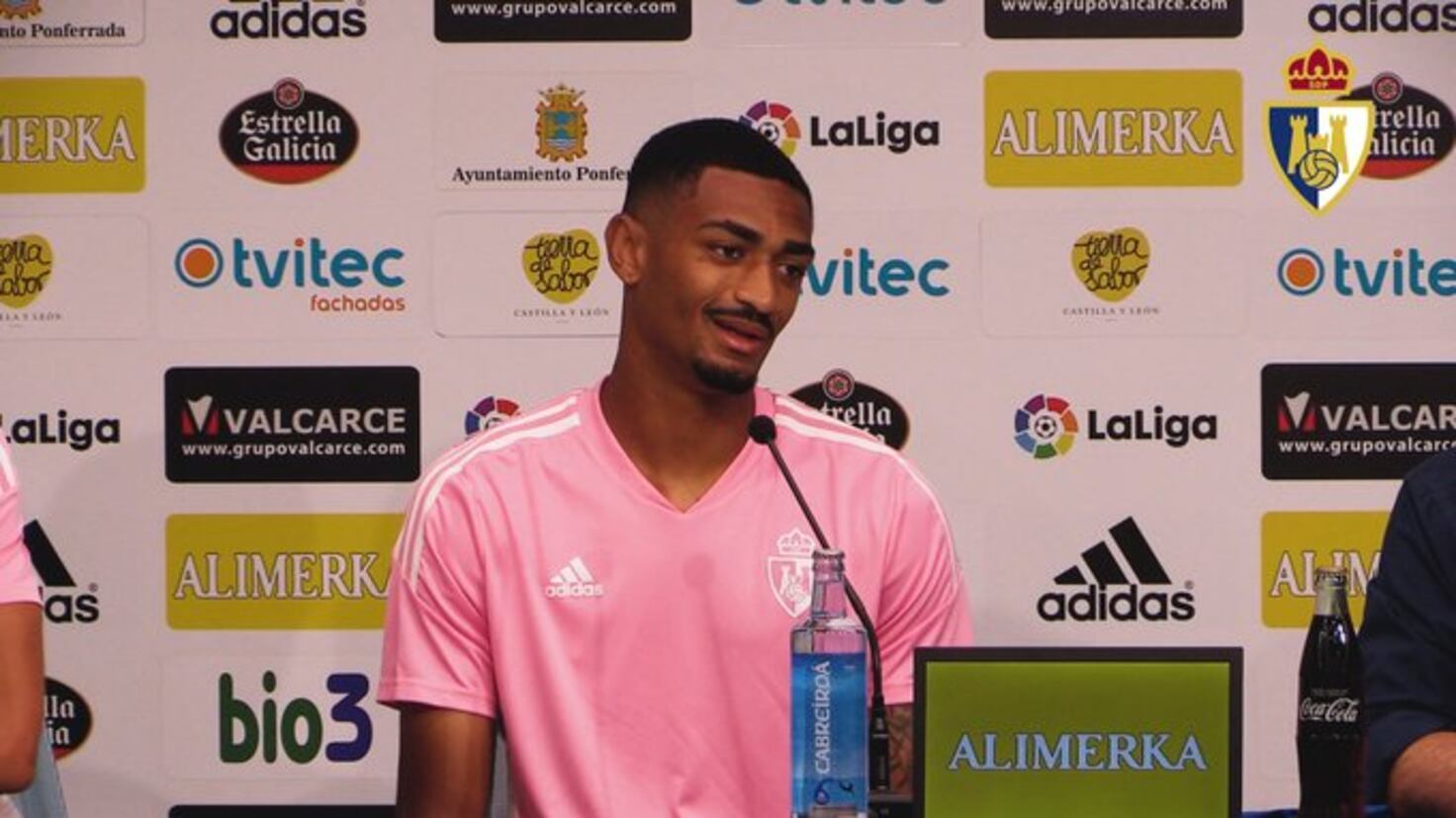 Derik Lacerda, una apuesta de futuro para la Ponferradina