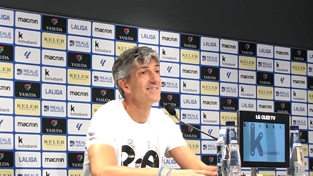 Imanol: “No tenemos que salir con más ansiedad”