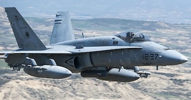 Es utilizado por el Ejército del Aire español desde 1986, principalmente en la versión C y D. Estos aviones fueron adquiridos para reemplazar a los antiguos cazas Mirage F1 y han sido fundamentales en la modernización de la fuerza aérea española. El Hornet ha participado en diversas misiones de la OTAN y operaciones internacionales. En la actualidad el ejército del aire cuenta con 79 aeronaves en distintas versiones.