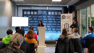 La presentación de la app 'Padel and Padel'.