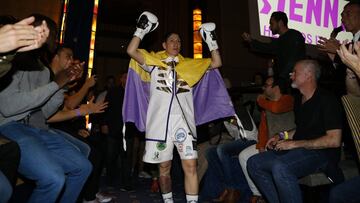 Miriam Gutiérrez en el Casino Gran Madrid de Torrelodones.