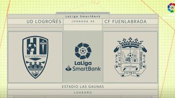 Resumen y gol del Logroñés vs. Fuenlabrada de LaLiga SmartBank