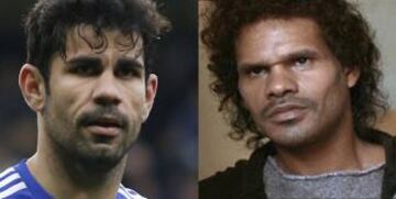 Diego Costa y Willy López.