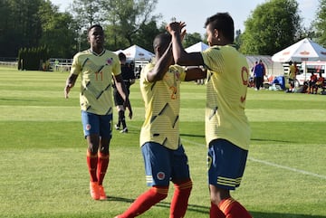 Con goles de Luis Sandoval y Johan Carbonero, los dirigidos por Arturo Reyes se quedaron con la victoria en partido amistoso para el Mundial.