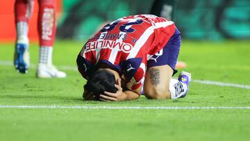 during the 2nd round match between Leon and Guadalajara as part of the Liga BBVA MX, Torneo Apertura 2025 at Nou Camp Stadium, on July 19, 2025 in Leon, Guanajuato, Mexico.